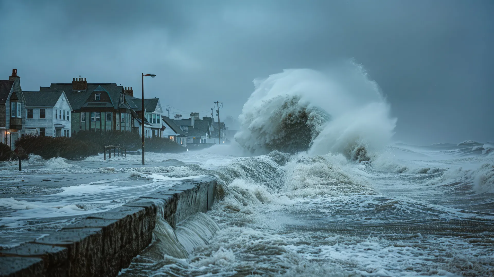 In der unter Segler gefürchteten Bucht namens Biskaya schieben sich die Wassermassen aus dem Atlantik bei auflandigem Wind zusammen haben riesige Wellen zur Folge.