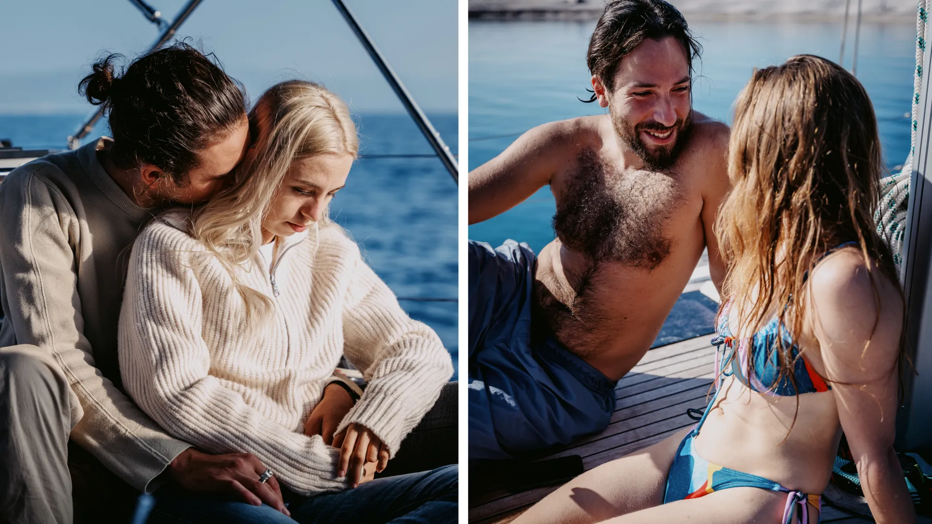 Auf See können die Temperaturen schon mal variieren. Daher nicht den warmen Kuschelpullover für die gemütlichen Abende an Deck vergessen. 