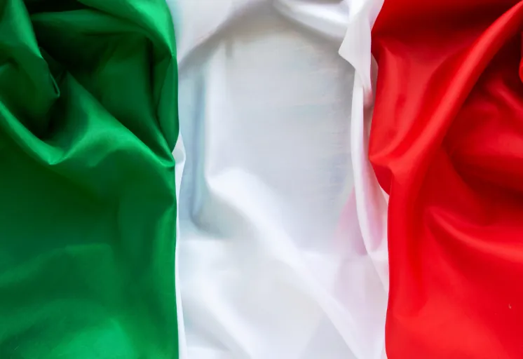 Italienische Flagge